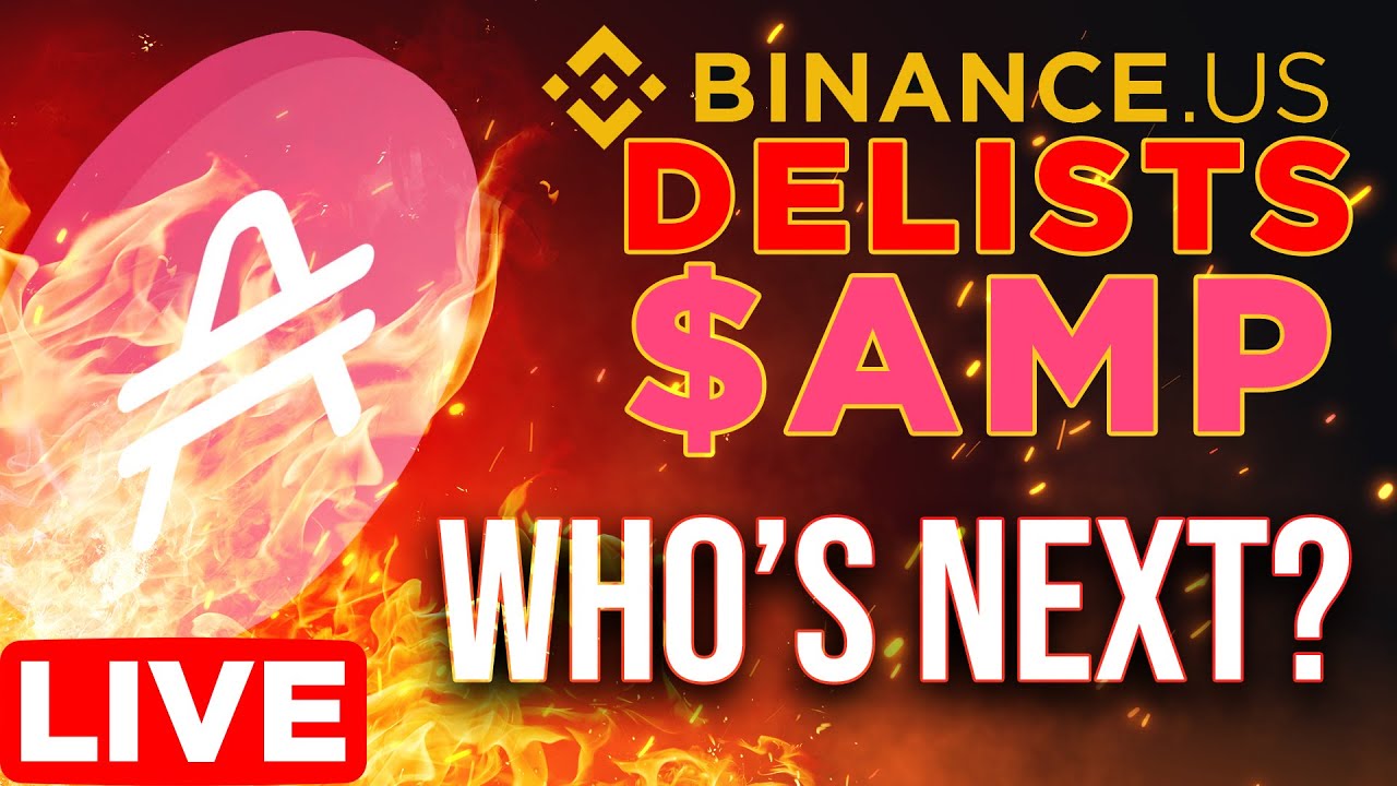 Binance US Delists AMP Mass Token Delisting's YouTube