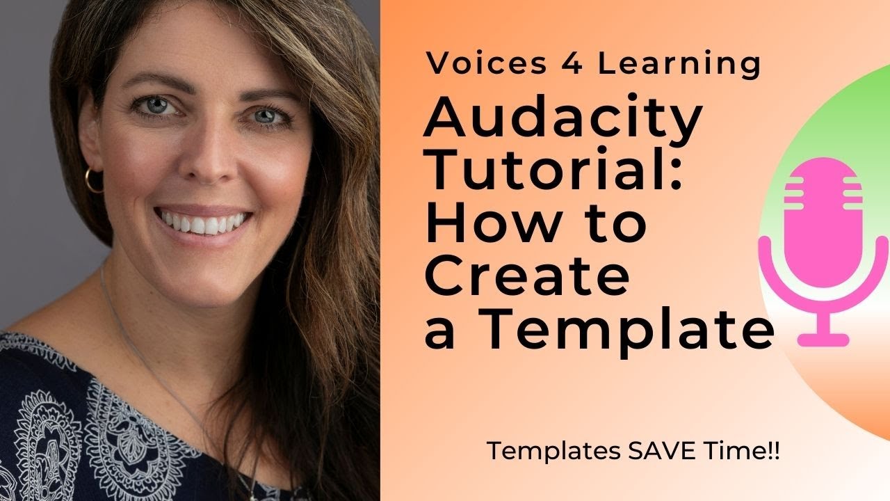 Audacity Tutorial: How To Create A Template - YouTube