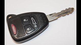 Chrysler 200 / 300 Key Fob Battery Replacement - EASY DIY