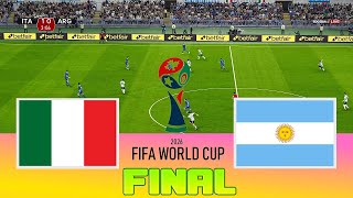 ITALY vs ARGENTINA - Final FIFA World Cup | Full Match All Goals | Football Match