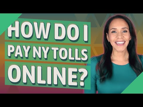 How do I pay NY tolls online?