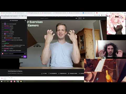 Талала делает разминку перед osu | РЕАКЦИЯ на Hand Exercises for Gamers