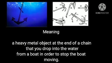 Anchor meaning