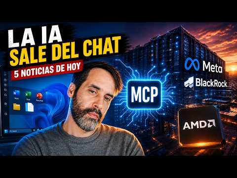 Miniatura del vídeo de ANDO TV: Agentes en Windows, centros de datos gigantes y el nuevo MCP | 28/07/2026