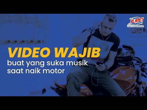 EMANG BOLEH NAIK MOTOR PAKE EARPHONE ?