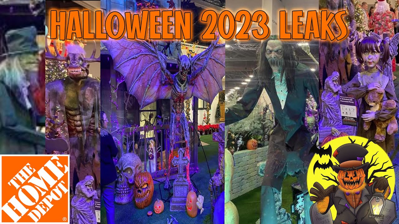 HOME DEPOT HALLOWEEN 2023 LEAKS YouTube