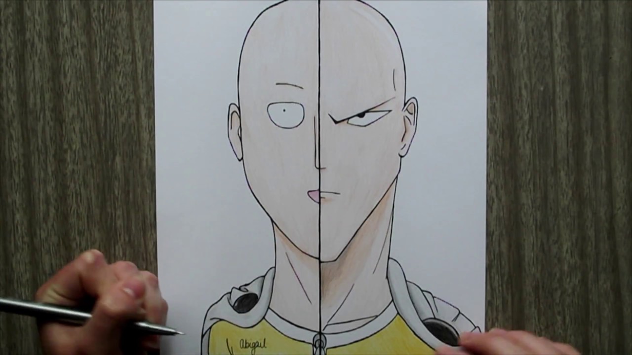 Reuchee on X: Saitama face from one punch man