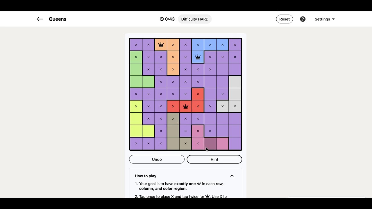 LinkedIn Queens Answer Today | 26 June 2026 - Puzzle #787
