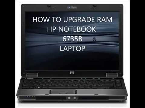 How to HP 6735b Install Ram Upgrade