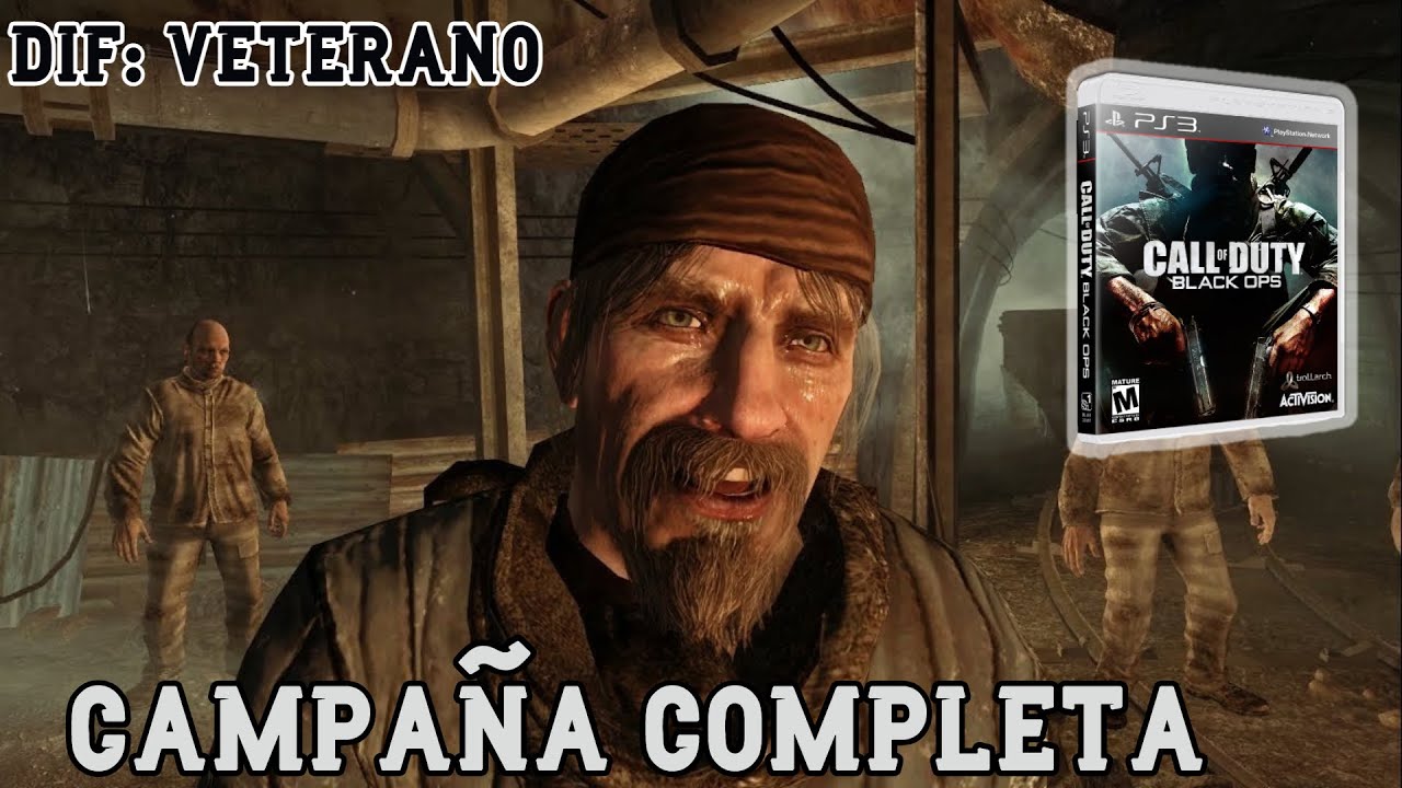 Call of Duty: Black Ops | Juego completo | PS3 | Veterano | Español | Sin comentarios