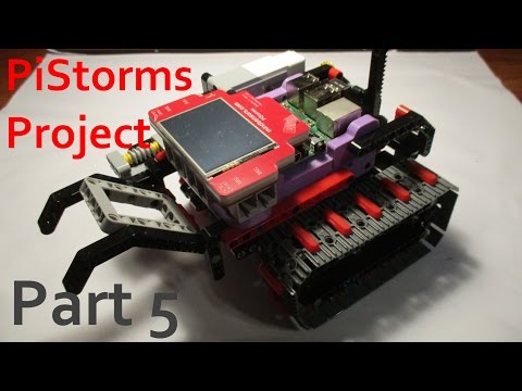 PiStorms Project Part 5: Building a Finalized Lift Mech