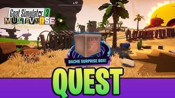 Noisy Neighbor QUEST - BACME Surprise Box GEAR | Goat Simulator 3 #update #unlock