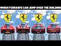 Which ferraris can jumps over the building in forza horizon 5  lets find out
