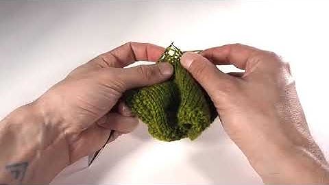 GUYS KNIT VIDEOS: PAGE 104, Make One Left (M1L)