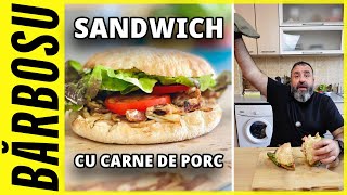 SANDWICH CU CARNE DE PORC | SHAORMA DE PORC