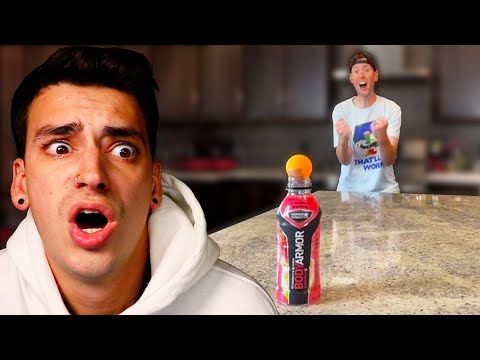 Reacting To RIDICULOUS Trick Shots!