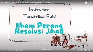 Instrumen Teathrikal Puisi 