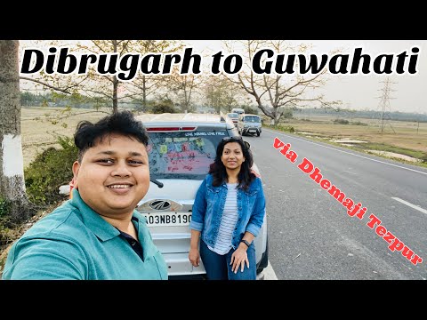 NorthEast India EP 07: Assam RoadTrip | Dibrugarh to Guwahati | via Dhemaji & Tezpur | Roving Couple