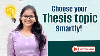 How to Choose the Best Thesis Topic for Final Year Pharmacy Students | Expert Tips & Strategies