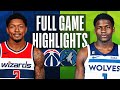 Game Recap Wizards 114 Timberwolves 106 
