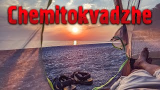 На этом ДИКОМ пляже 🏝️ нет людей в разгар сезона! Поход по берегу Чёрного моря 🌊