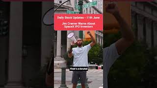 Jim Cramer Warns About SpaceX IPO Investors #SpaceX #IPO #WallStreet #ElonMusk #StockMarket #Tesla