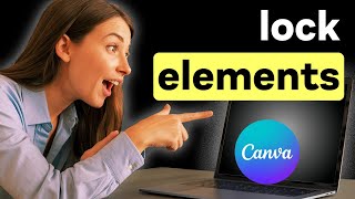 How to Lock Elements in Canva