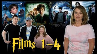 My Mom watches the Harry Potter series for the FIRST TIME (Part 1)