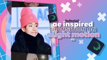 ae inspired transition on alight motion #8 | alight motion tutorial