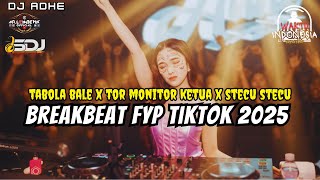 DJ BREAKBEAT FYP TIKTOK 2025 - TABOLA BALE X TOR MONITOR KETUA X STECU STECU - DJ ADHE