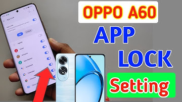 How to app lock in Oppo a60 | Oppo a60 me app lock kaise kare | apps lock setting