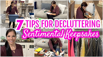 The Hardest Declutter | Emotional Items & Memories #decluttering #declutteringtips #declutter 