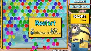 Minion Bubble Shooter Game screenshot 1