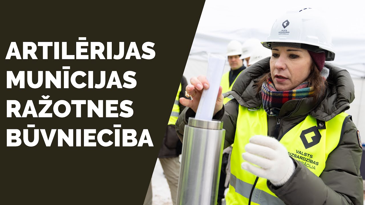 Valsts aizsardzības korporācija Iecavā būvē modulāro lādiņu ražotni