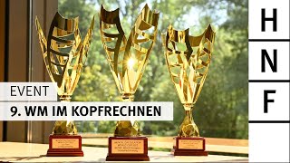 9. Weltmeisterschaften im Kopfrechnen - Showveranstaltung