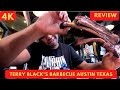 Terry Black's BBQ Restaurant Review Austin Texas in 4K