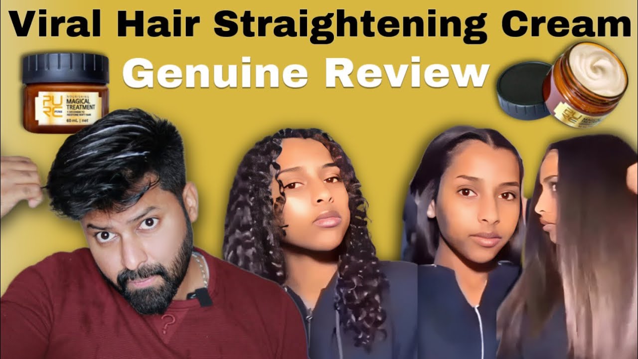I tried Viral Hair Straightening Keratin Mask & Got unexpected Results 🔥 Shadhik Azeez