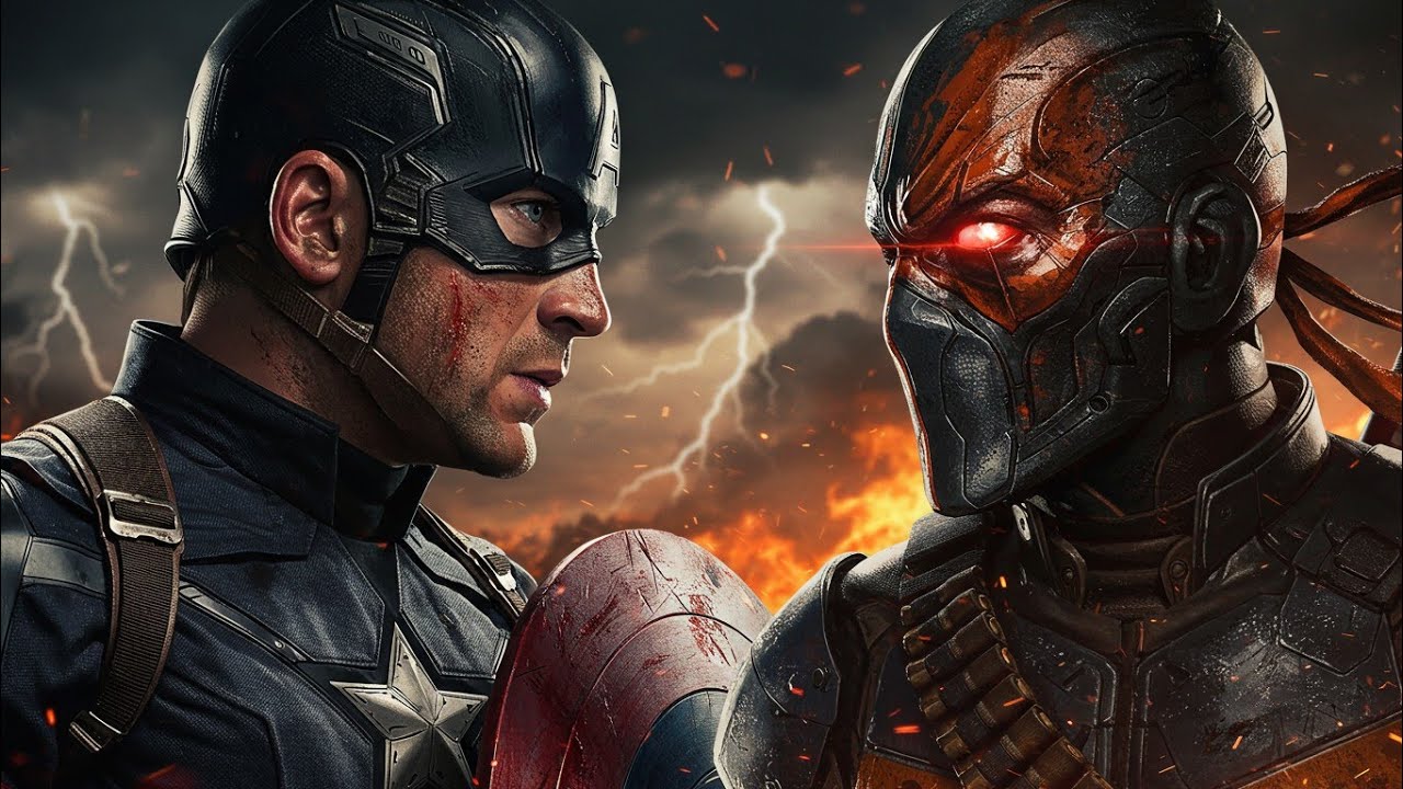 Captain America vs Deathstroke | The Ultimate Hero Showdown! - YouTube