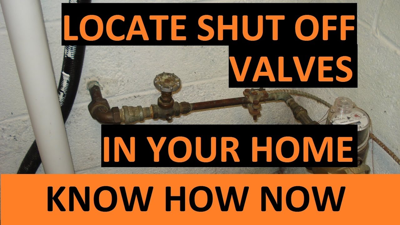 Find And Maintain House Water Valves YouTube Find And Maintain House Water Valves YouTube