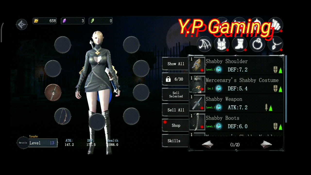 Blood warrior#1 gameplay