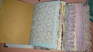 Little Golden Book Junk Journal Tutorial Part 3 (Decorating the signatures)