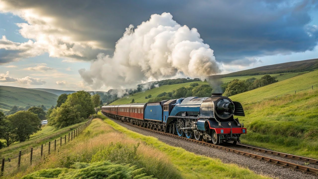 Легендарный A4 60007 Получает Мощную Помощь на Fellsman | 11.06.2025