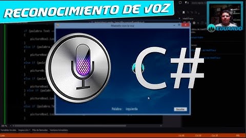 Cómo Hacer El RECONOCIMIENTO De VOZ Con C# En Visual Studio | Speech