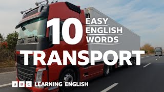 10 Easy English Words: Transport 🚓🚲🚌✈️🛴