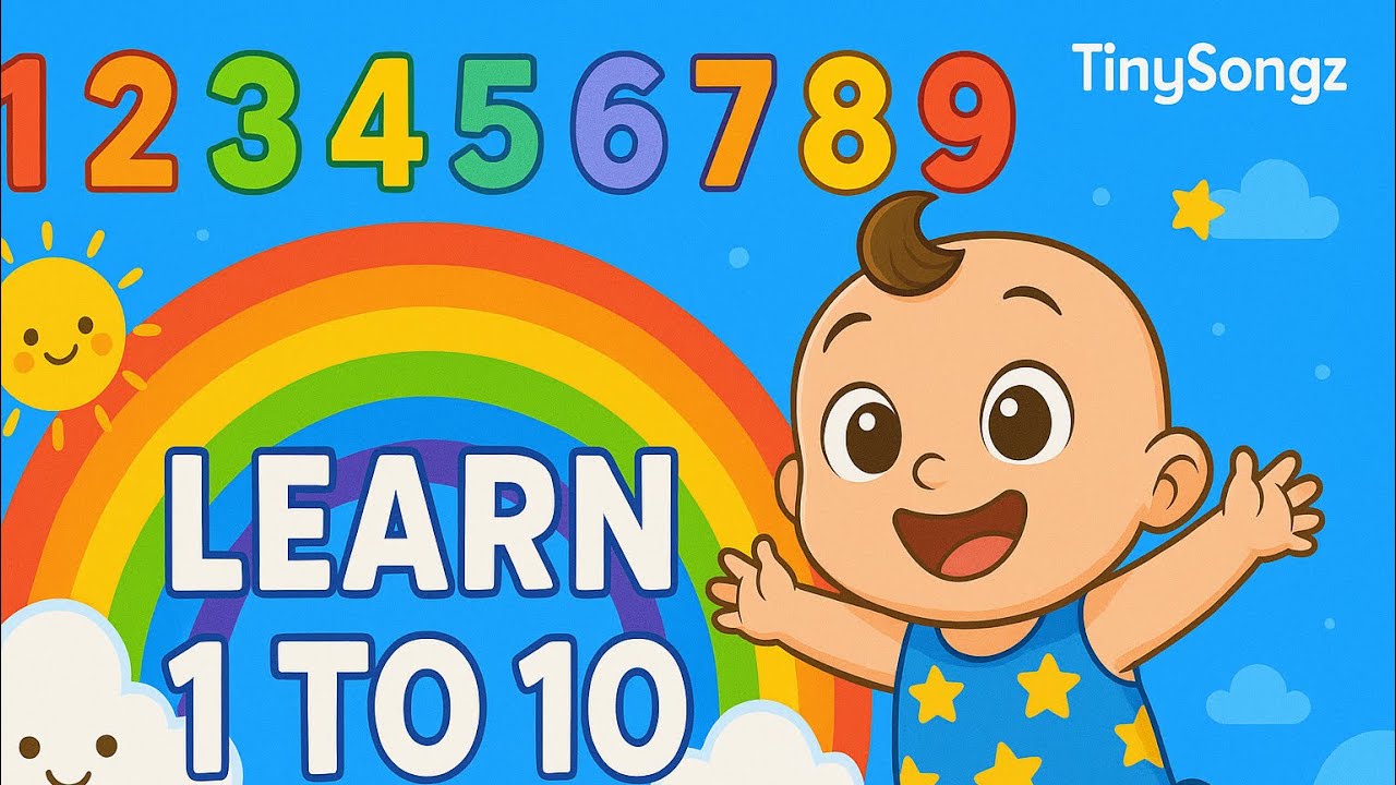 🎵 “One, two, three, four… let’s all count some more!” @TinySongz - YouTube