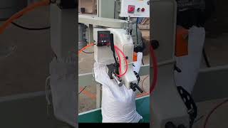 modern machine used to put soil into sacks and close them automatically #construction #popular