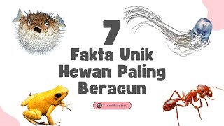 Fakta Unik 7 Hewan Beracun Paling Mematikan, Nomor 5 Bisa Membunuh dalam 45 Detik! | Fakta Hewan