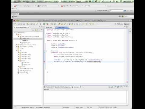 Android Tutorials: Learn by Doing 3.2 - Working with Buttons and TextViews