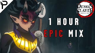 「Zohakuten Hantengu Theme」- Demon Slayer S3 EP7 OST 鬼滅の刃 [1 HOUR EPIC MIX]