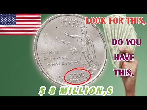 2008 D Hawaii Quarter Dollar  Hidden Value & History of this Rare Coin!